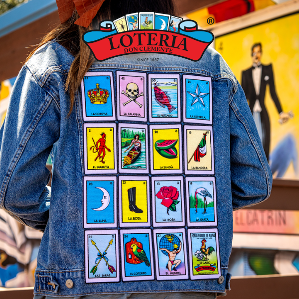 patchcollection's tweet photo. Celebrating Hispanic Heritage Month through culture, creativity, and self-expression!  From iconic @originalloteria cards to wearable art, every patch tells a story and family. Celebrate your heritage and make it your own with Patch Collection and Loteria Don Clemente! 📷 https://t.co/aQ9zUryrfP