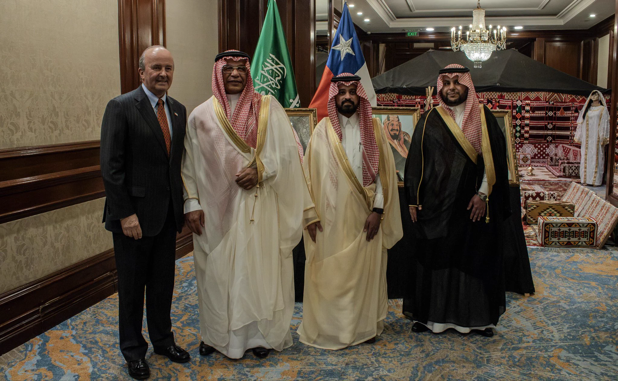 سفارة السعودية في تشيلي تحتفي باليوم الوطني الـ 96
