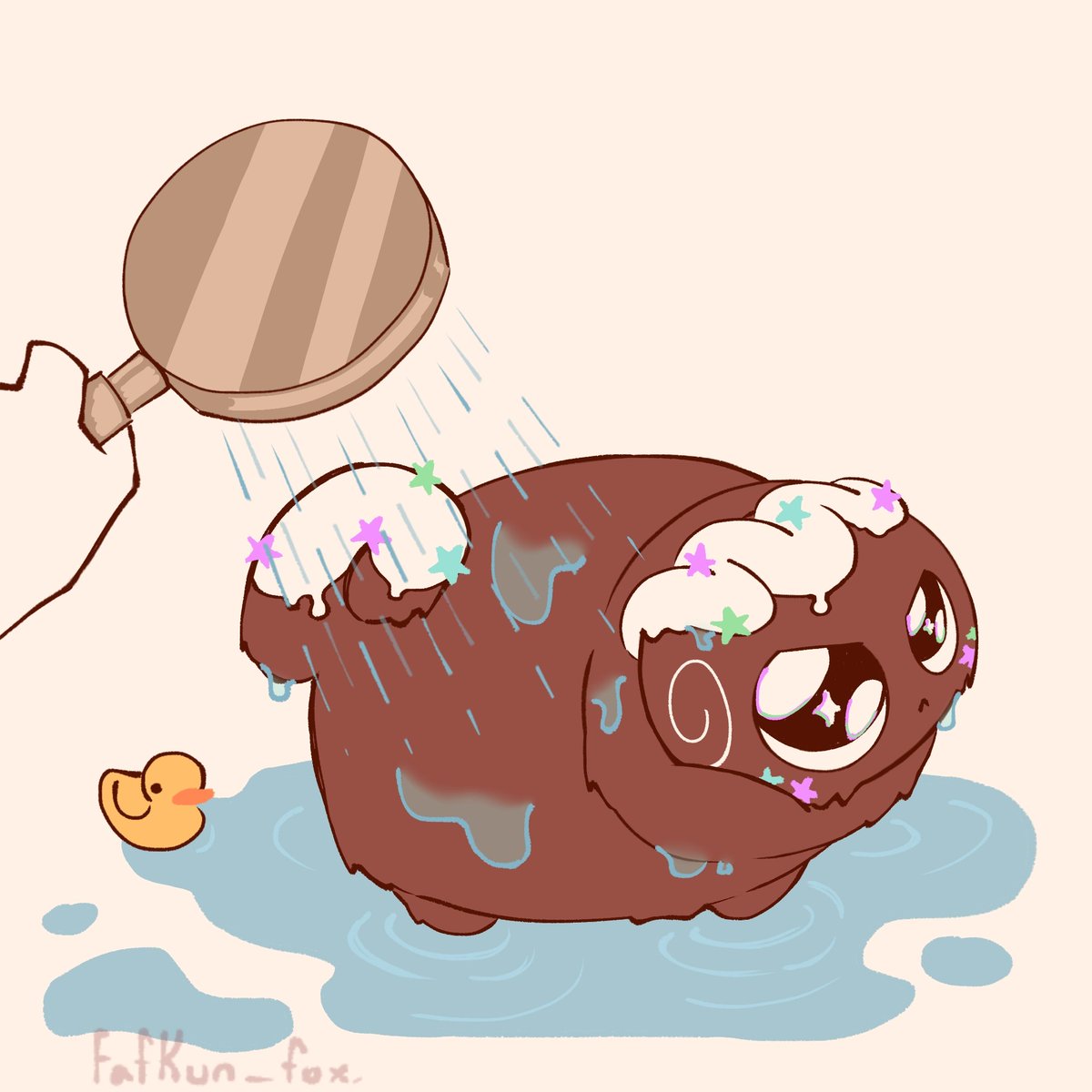 FafKun_fox's tweet photo. Don't worry, guys. He's fine. He's just... a little angry.

#dandyworld https://t.co/zE791U8IXj