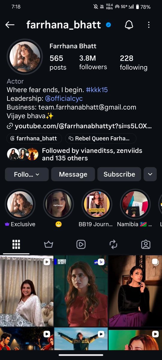 SairaRao2's tweet photo. Congratulations, Hana on reaching 3.8 MILLION followers🎉❤️‍🔥

Your hard work, talent, and dedication continue to shine. Here’s to many more milestones, bigger achievements, and endless love from your Rebellions🥹✨

#FarrhanaBhatt #FarrhanaXMamaearth https://t.co/EhNNJ9onlh
