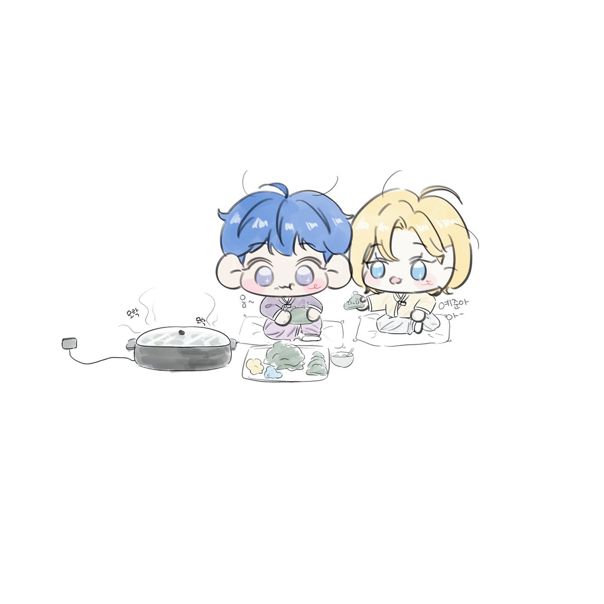 wa_ang7oo's tweet photo. 놔갱 💜💙 https://t.co/KlAZMXbI8c