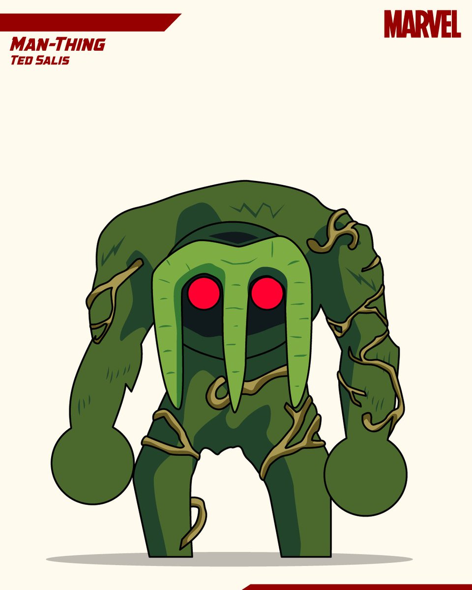 biencaralian's tweet photo. Dr. Theodore "Ted" Sallis - Man-Thing

#Biennysaur #Marvel #ManThing #MidnightSuns https://t.co/kYiQvHvBQh