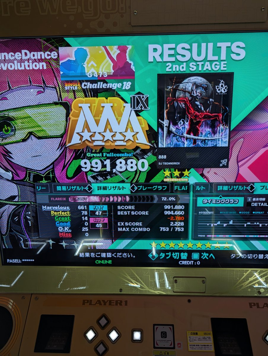FlankyMOL's tweet photo. ダメでした
あと1曲... https://t.co/T5tiRtAHrz