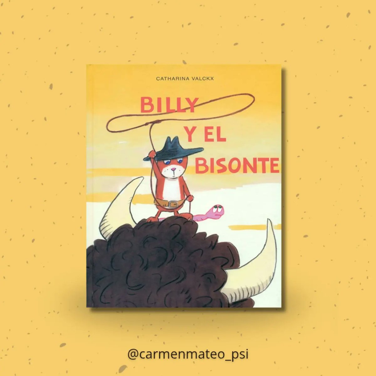 BarbaraFara3's tweet photo. BILLY Y EL BISONTE, de Catharina Valckx, es un álbum divertido, tierno e ingenioso sobre la determinación, la amistad y la importancia de buscar soluciones diferentes. Recomendado desde 4 años. https://t.co/0agpCGnbGD