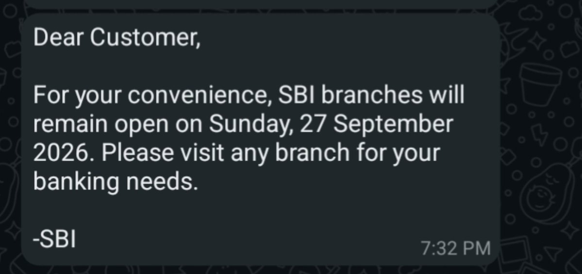 _VamsyKrishna's tweet photo. Opening all Public Sector &amp; Regional Rural Banks this Sunday (Sept 27) is a smart strategic move by the Govt &amp; RBI to counter the strike. Paralyzing the banking sector for a 5-day work week hurts common people. The Govt must take strict action!  #StopBankStrike https://t.co/3iK86OFG1C