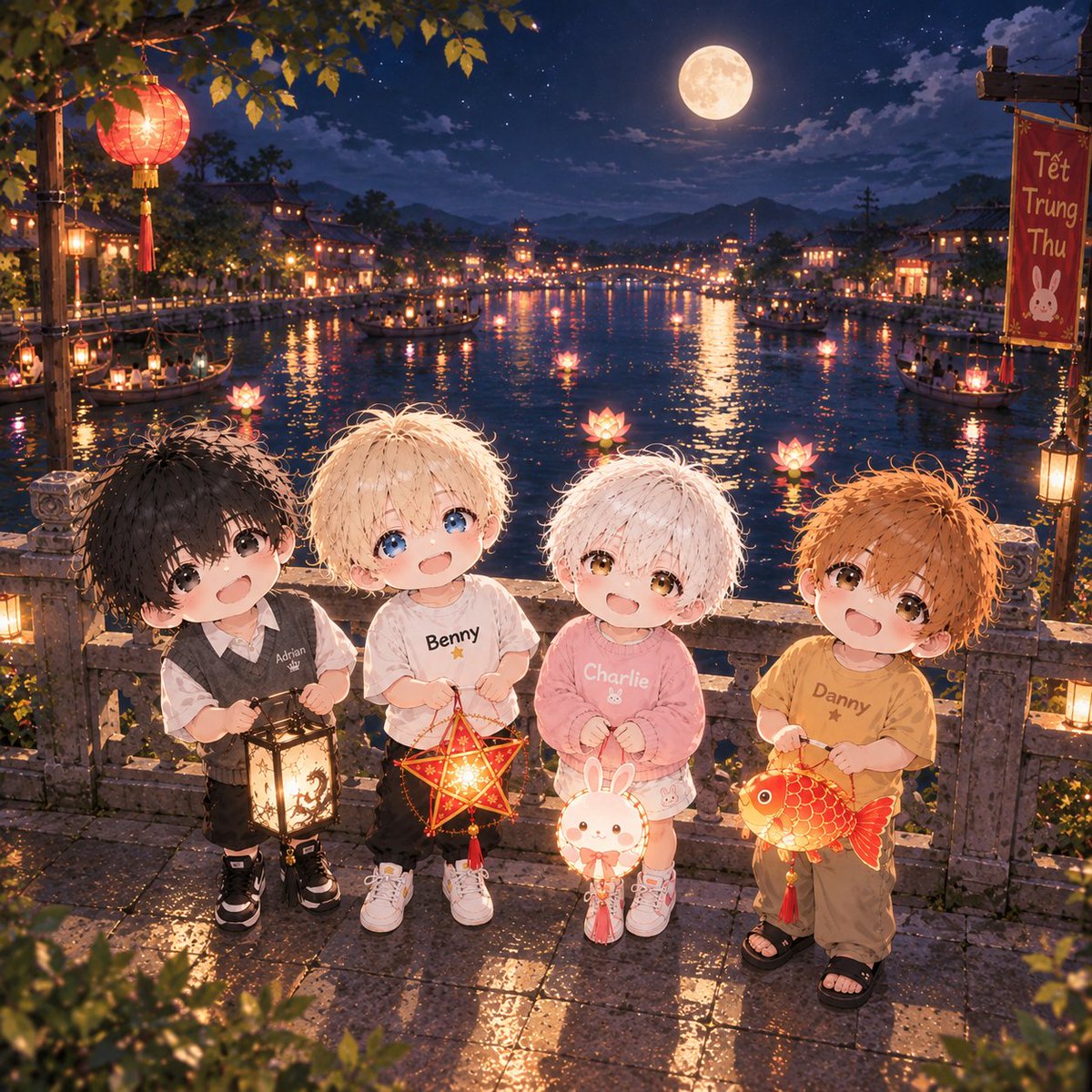 vtk17924's tweet photo. 🖤💗💛🧡Wishing you joyful moments with friends this Mid-Autumn Festival🌕🏮 https://t.co/6X3UWy8mIW