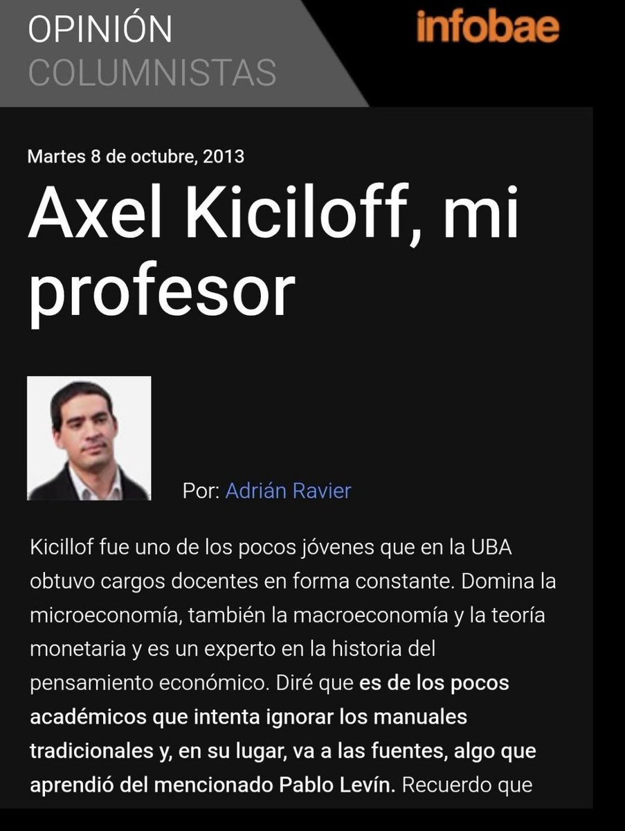 marianoobarrio's tweet photo. Hola @AdrianRavier ¿esto escribiste vos en 2013? https://t.co/4jZqHNVZCV