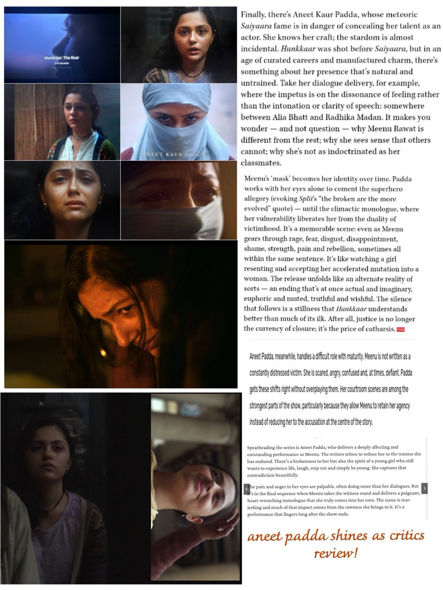 aneetcrs1l's tweet photo. Aneet as Meenu is all praises by the critics and reviewers!

 here are some reviews by TheHR India, News18 &amp; India today! 
Aneet dominating the tl! https://t.co/sX4ni6RSmB