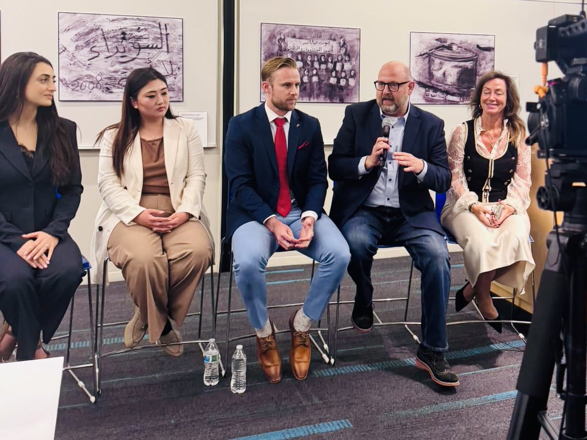 MessageFromLen's tweet photo. Thanks to @microsoft for hosting a gathering to discuss the human layer of the AI stack. The Global Trusted Tech Standard (xGTT) from the Krach Institute for @TechDiplomacy at Purdue can help the free world embed trust into technology, putting our democratic values into practice. https://t.co/y90vOQVCWD