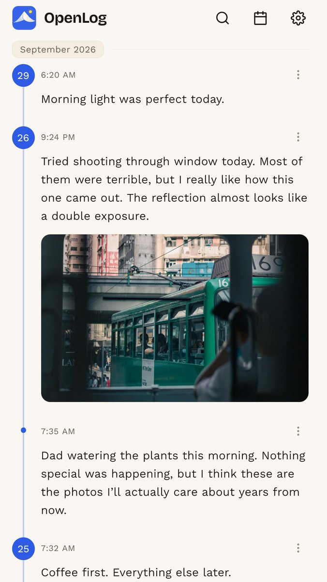 rwiteshbera's tweet photo. Today I launched OpenLog. Keep everything in one place. 

Give it a try and share your feedback.

https://t.co/xquHqXmtat https://t.co/cWnaezgabt
