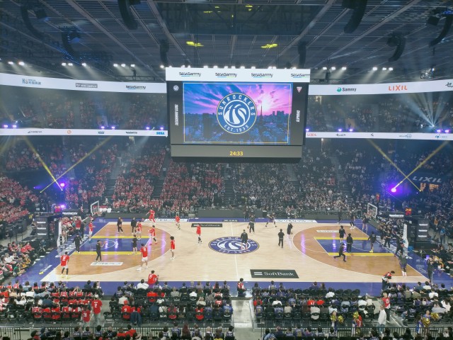 keithfund's tweet photo. TOYOTA ARENA TOKYOで、Bプレミア開幕戦を観戦しました。 #東京サンロッカーズ #千葉ジェッツ https://t.co/5ADviHulpK