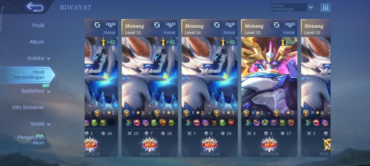 marshstorejoki's tweet photo. 1. Paketan Legend 5 - Mythic grad Req Roam💙✅

on trus ya buat joki ml, jokgen nya guizttt
paket rank + bonus star masih adaa lesgooo

#jokiml #zonauang https://t.co/sGKOdtWT0J