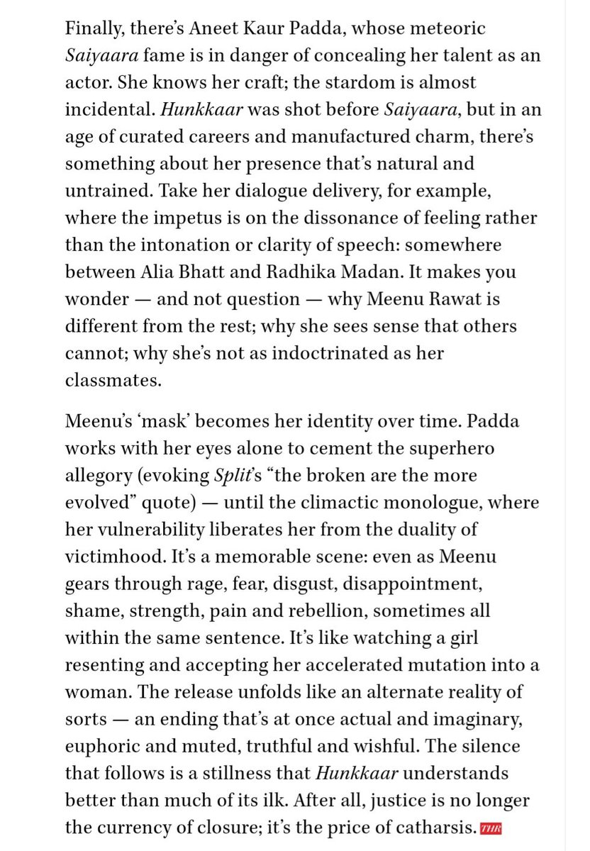 aneetcrs1l's tweet photo. Aneet as Meenu is all praises by the critics and reviewers!

 here are some reviews by TheHR India, News18 &amp; India today! 
Aneet dominating the tl! https://t.co/sX4ni6RSmB