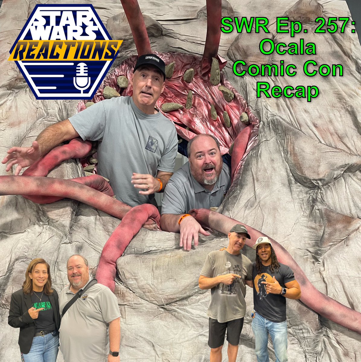 SWReactionsPod's tweet photo. We are back from Ocala Comic Con and are ready to react to an incredible weekend! Plus a special interview with Morgan Elsbeth herself, Diana Lee Inosanto! #StarWars #OcalaComicCon #Ahsoka #TheMandalorian #Interview #Convention 

https://t.co/7Kgom5OSLB https://t.co/BVLwrSjJQT
