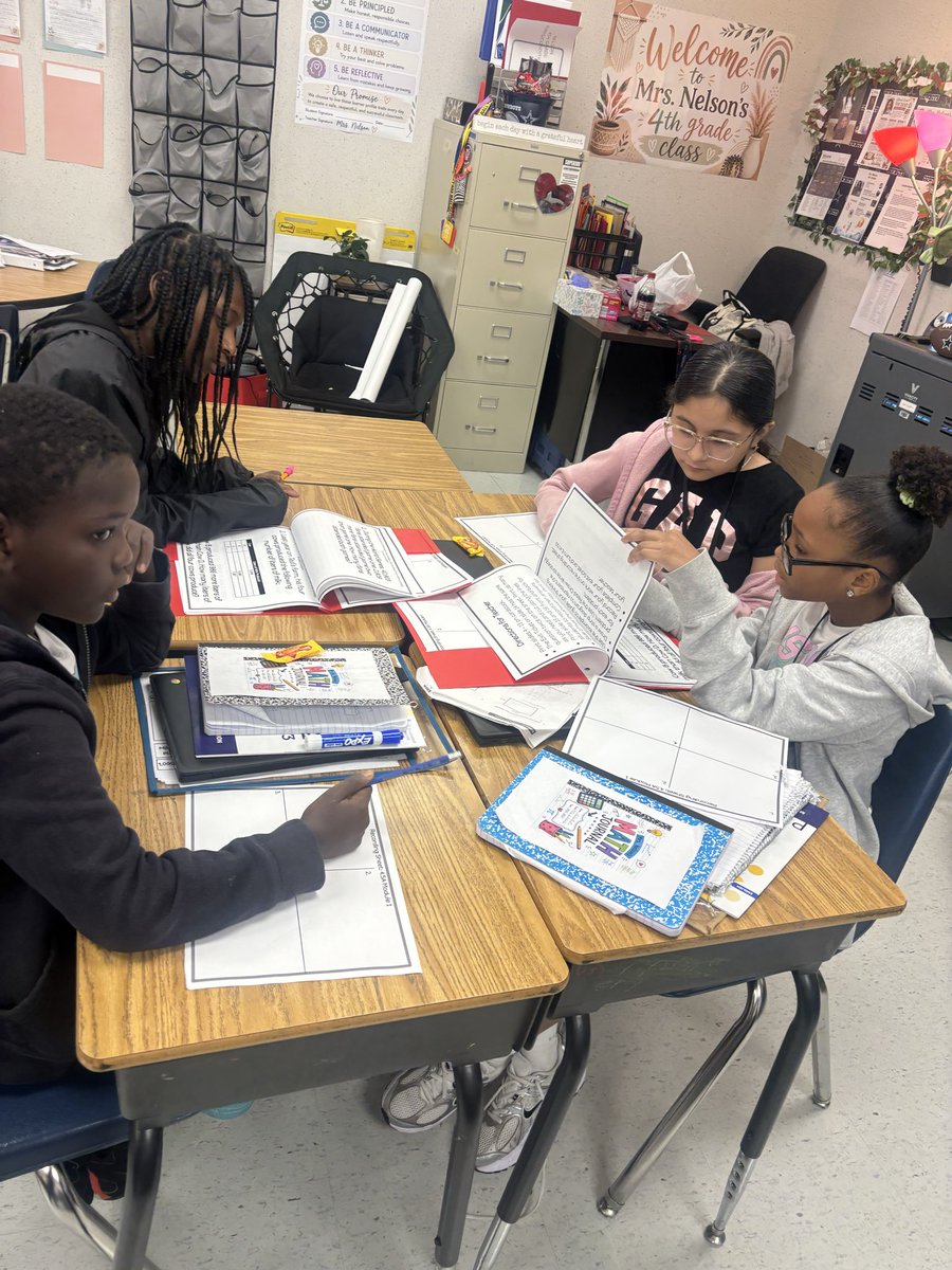 kawona_nelson's tweet photo. Response to Data Day! 📊✏️
Putting our data into action with Math &amp; Science Stations! Students are working in small groups, practicing skills, and getting targeted support based on their needs. 💙🧮🔬📚

#KujawaACE #DataDrivenInstruction #MathStations #ScienceStations #4thGrade https://t.co/Y1NEXjj7VL