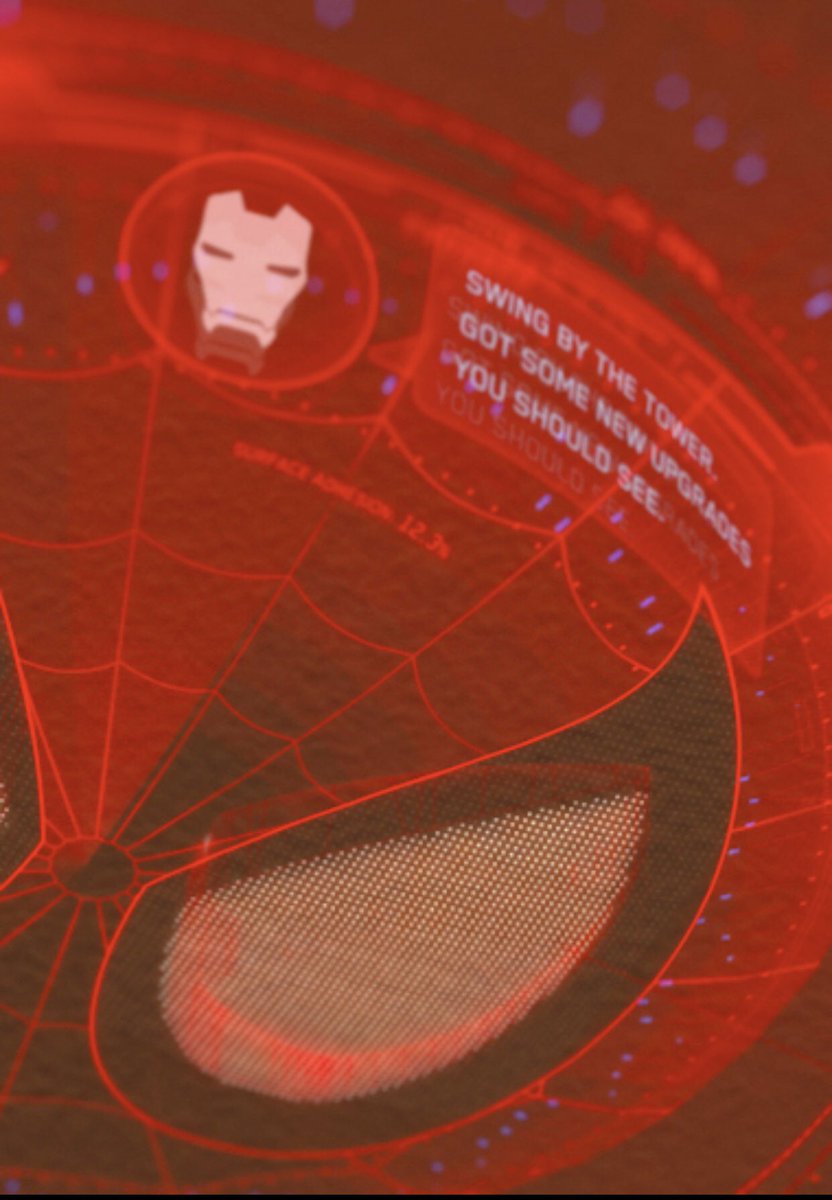 starkwasps's tweet photo. tony’s little notes for peter were so cute :( he kept upgrading his tech for him… and the concept of tony being hopeful that peter would come back that he still had all of these suits (+ edith) at his disposal five years later has me in shambles! https://t.co/kYShniENOs