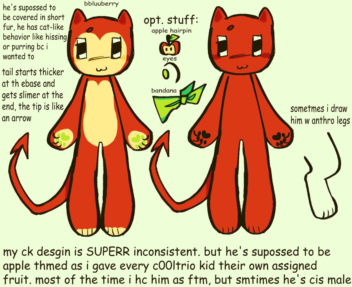 bbluuberryy's tweet photo. reference sheet of my ck design #prosaken https://t.co/sdhpHusJue