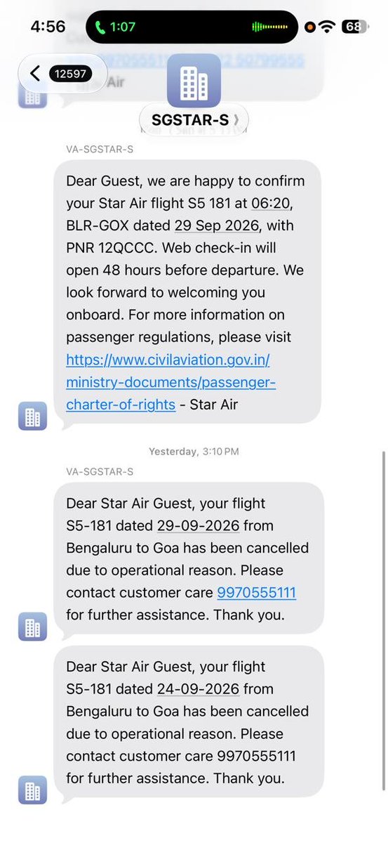 tejas__bhosale's tweet photo. @Adani_One @Cleartrip @AirSewaIndia @DGCAIndia @OfficialStarAir Attaching details for reference. #PassengerRights #ConsumerRights #FlightCancellation #RefundNotReceived #FlightRefund #AirlineRefund #AirSewa #DGCA #ConsumerProtection #IndianAviation #AdaniOne https://t.co/208YuvKdF0