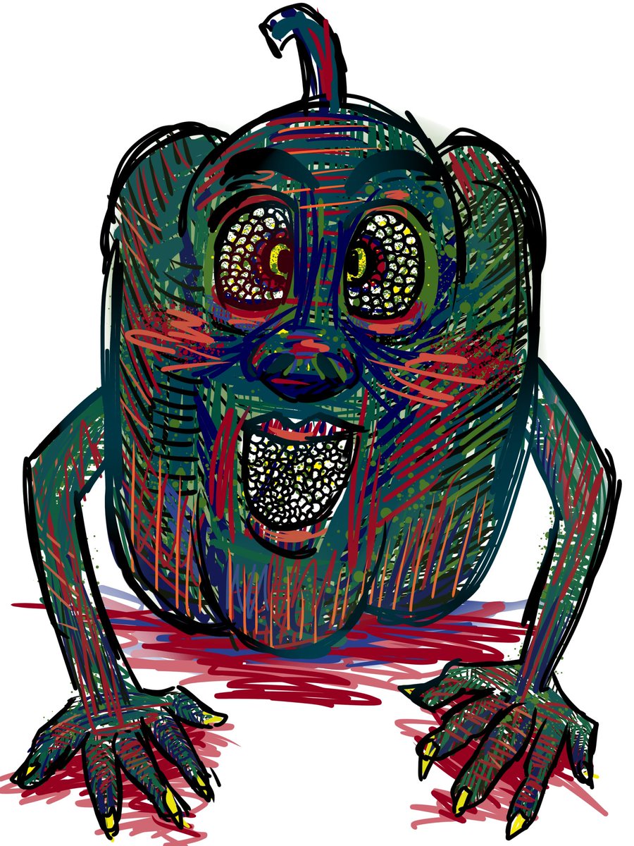 kengo_aboon's tweet photo. ピーマンの妖精

#art #illustration‌‌  #イラスト https://t.co/48qsv54vEQ