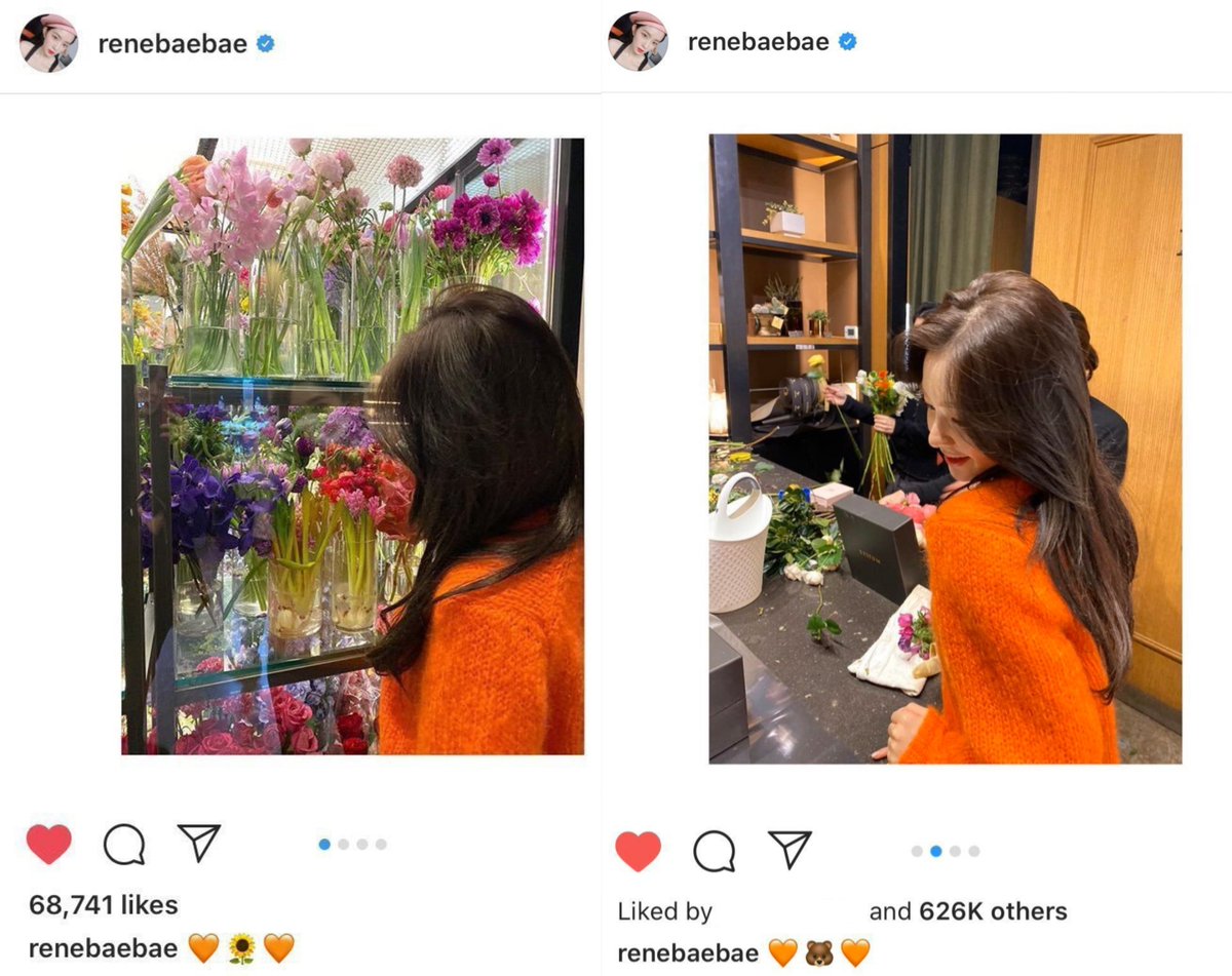 9TIMExD's tweet photo. And the one who changed caption at 3 AM from 🧡🌻🧡 to 🧡🐻🧡 https://t.co/PZ6YlBl0a2