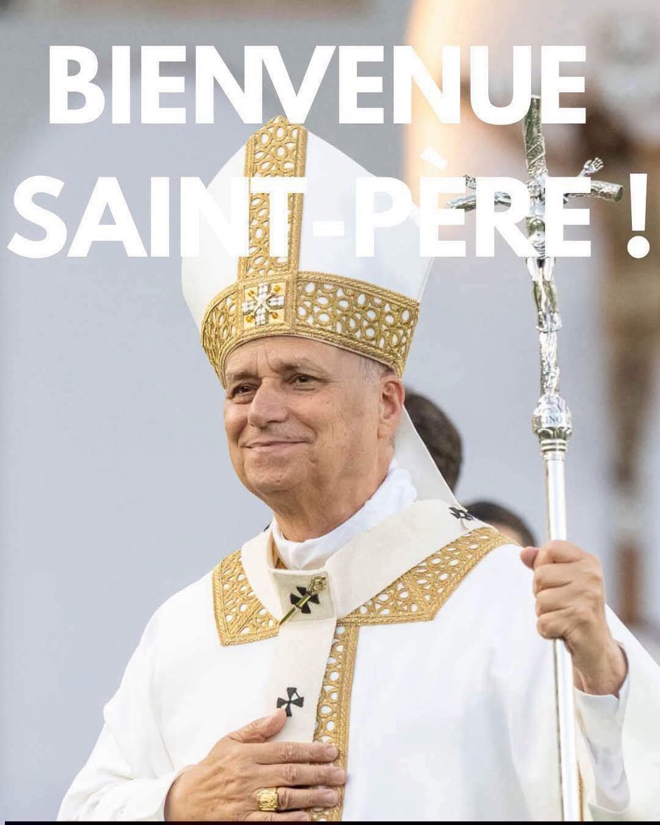 Steff_Msson's tweet photo. Bienvenue au Pape Léon XIV ✝️❤🇫🇷 https://t.co/JeV0UuIyOP
