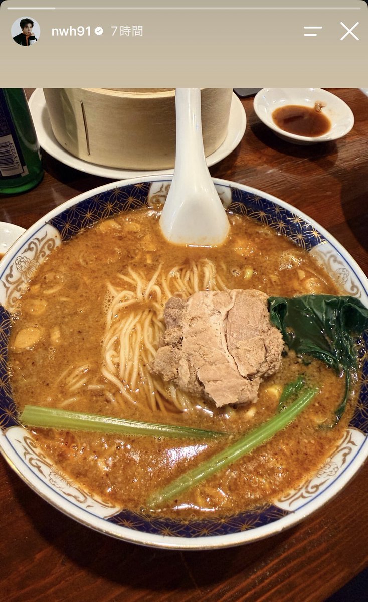 tomomomyon's tweet photo. 会社の近くの店舗にはたまに行くけど、どこの店舗に行ったんだろう😆🍜
シュウマイも😋💕︎
 #우현 https://t.co/3N0LeaKSzz