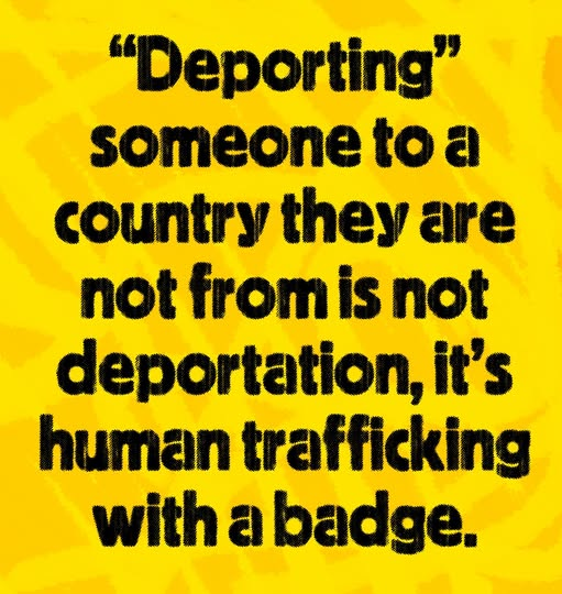 lisakrstin's tweet photo. #DemsUnited
Over 25,000 people have been deported to countries where they have no personal ties or previous residency. 
Many of these people have lived in the United States for 20+ years and have no criminal records.
The administration stopped reporting on criminal status. https://t.co/JSvFyixpSE