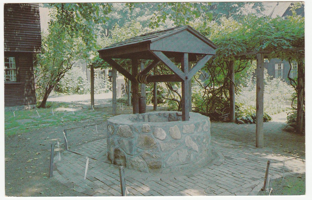 birdhousebooks's tweet photo. Vintage Postcard Wishing Well House of the Seven Gables Salem Massachusetts https://t.co/HC8QdQ9MV3 #vintage #vintagepostcards #postcards #ephemera #Salem #SalemMA #Massachusetts #eBay #eBayvintage #birdhousebooks #birdhousebooksvintage https://t.co/lalpcCwfFD