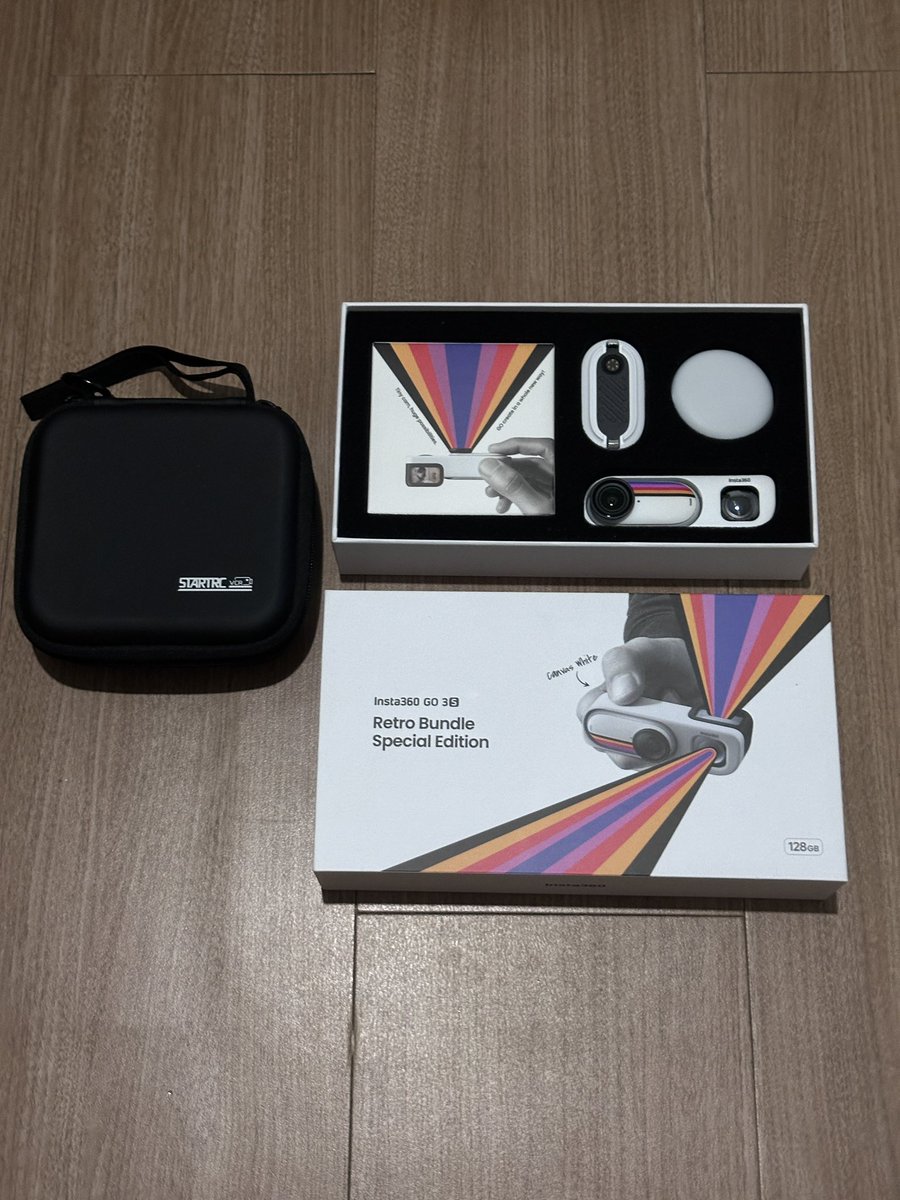 _22mayluvg's tweet photo. ปล่อยต่อกล้อง ￼Insta360 GO 3S Retro Bundle 128GB  7,000 ฿ 
อุปกรณ์ครบ แถมฟรีกระเป๋ากล้อง

ใช้งานน้อยมากก ใช้ไป 2 ครั้ง มีกล้องหลายตัวไม่ค่อยได้ใช้ค่ะ นัดรับได้ mrt สายสีม่วง / 
เวสเกต ส่งฟรี Ems

#กล้องดิจิตอล #กล้องดิจิตอลมือสอง #ปล่อยต่อกล้องดิจิตอล #ส่งต่อกล้อง #insta360Go3s https://t.co/s4MvmoRYt5