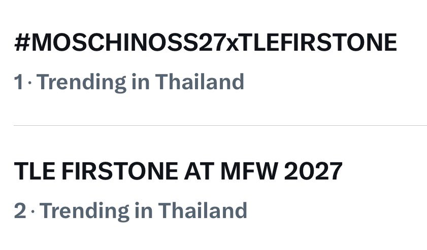 yourpolarisx_'s tweet photo. แกดูพลังเม็ดฝนที่รวมกันดิㅠㅠ

TLE FIRSTONE AT MFW 2027
#MOSCHINOSS27xTLEFIRSTONE https://t.co/M5rOw1GhOA