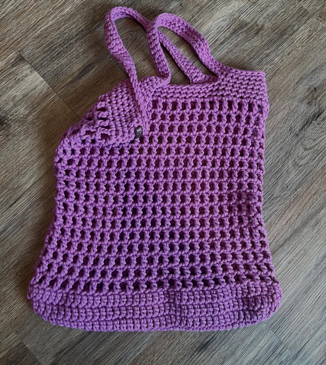 KimberHarafdg's tweet photo. Don’t you love this shade of lilac? Perfect for today’s flat-lay Friday—and this market bag, available for $24 plus shipping. Today’s plans: a crochet business summit presentation, passport renewal, fall/winter inventory, and menu planning for next https://t.co/lkEhnwMxsN