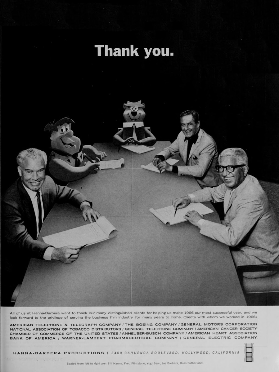 DailyHBcartoons's tweet photo. 1966 https://t.co/VqeP6PrUFB