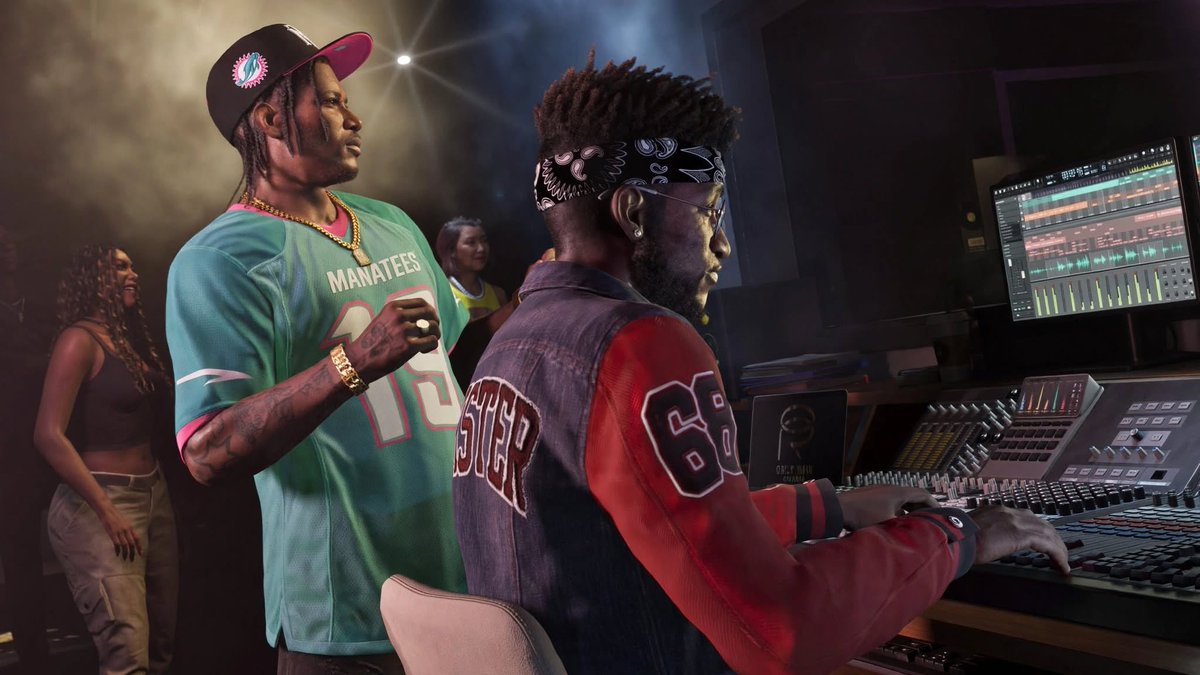 NBAglokaboi's tweet photo. @RockstarGames My cap is better https://t.co/TyqG4yK5YB
