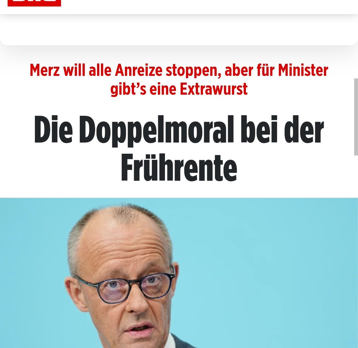 sma_nordlicht's tweet photo. Passend....🤬
Rente mit 63 weg! Für den Pöbel!
Rente mit 55 bleibt! Für Merz und seine Minister!

Feudalismus! Doppelmoral!
Diese Regierung gehört auf den Scheiterhaufen der Geschichte! https://t.co/Yvc6990r6i