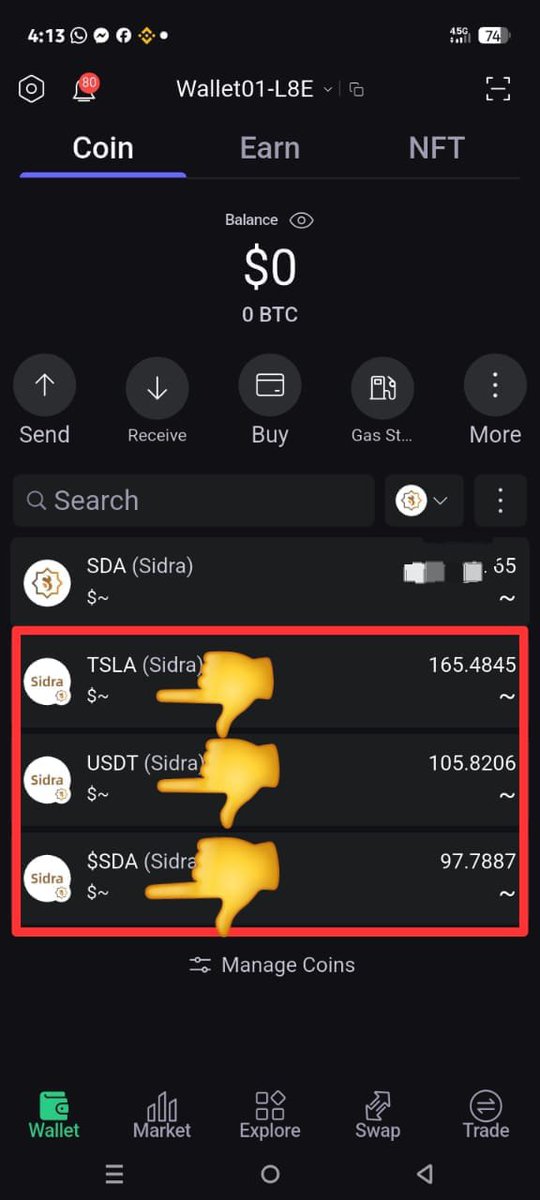 dksmacademy786's tweet photo. 🚨 Alert: Fake/Suspicious Sidra Tokens
Some SafePal users are receiving TSLA (Sidra), USDT (Sidra) & $SDA for free. ⚠️ Don’t assume they’re genuine. Verify the contract address first. Avoid sending, swapping or connecting your wallet to unknown DApps.
#Sidra #SafePal #Crypto https://t.co/Rieqj2v7FO