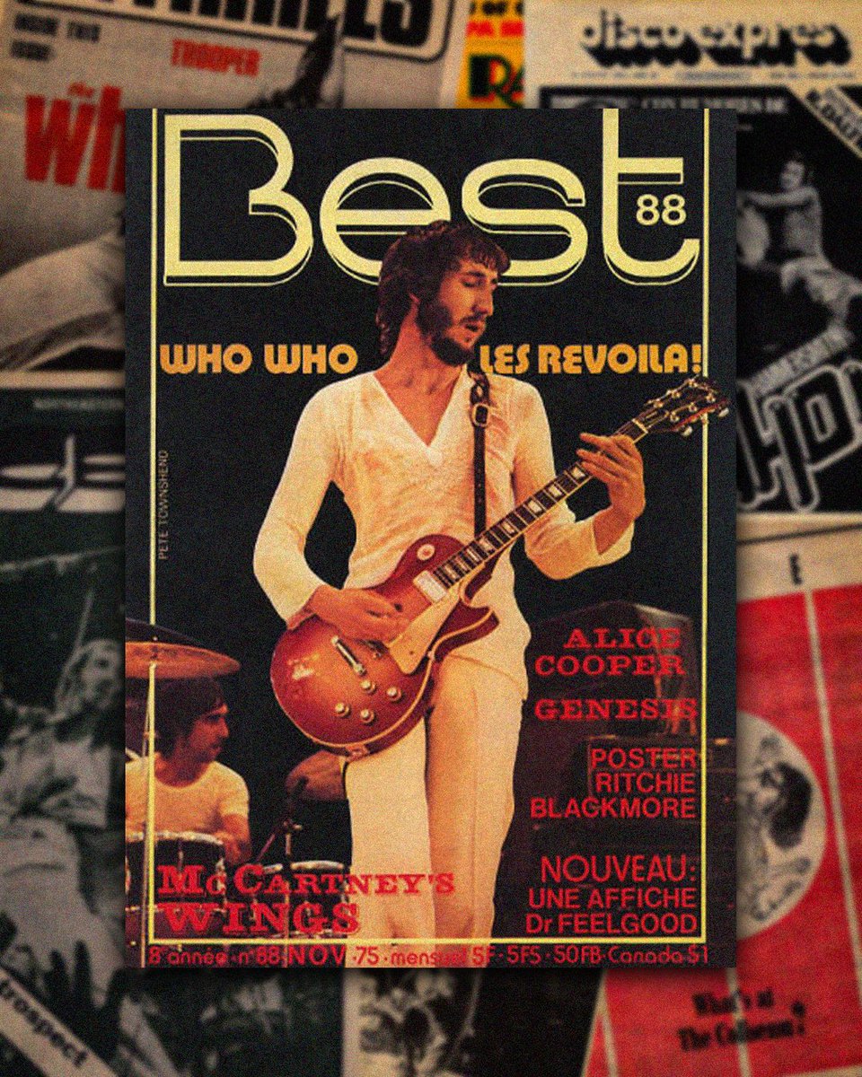 TheWho's tweet photo. 📸 Cover Stars, 1975 https://t.co/9XV75KTvpS