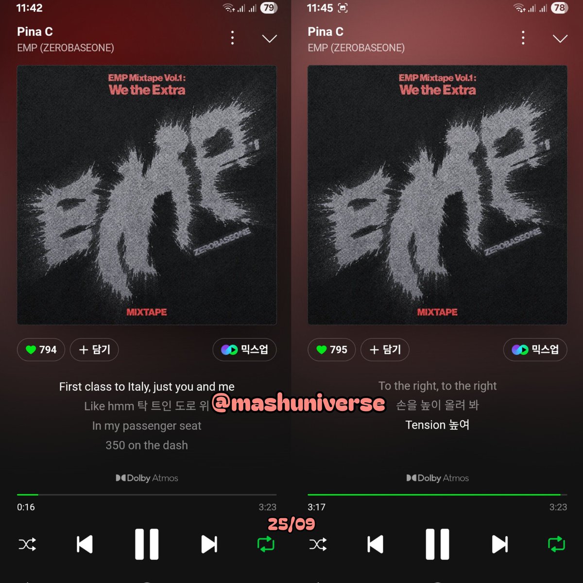 mashuniverse's tweet photo. @ZB1_official 23:00

#ZEROBASEONE #ZB1 #제로베이스원
#ZEROBASEONE_EMP #EMP 
#EMP_Mixtape_WetheExtra 
#Pina_C https://t.co/f507Ua9wHu