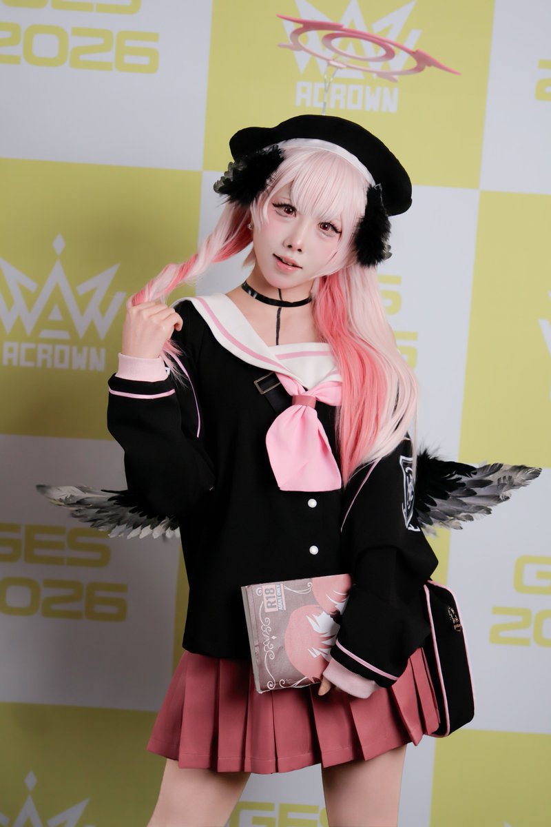 NoSePeRaTu's tweet photo. 26 Ges 
블루아카이브-시모에 코하루
Model-코닝님(@coning0985 )
#BlueArchiveㅤ #ブルアカㅤ 
#Cosplay #コスプレ
#しもえコハル #ShimoeKoharu
#Acrown #Ges2026 https://t.co/ZcKx16MAUQ