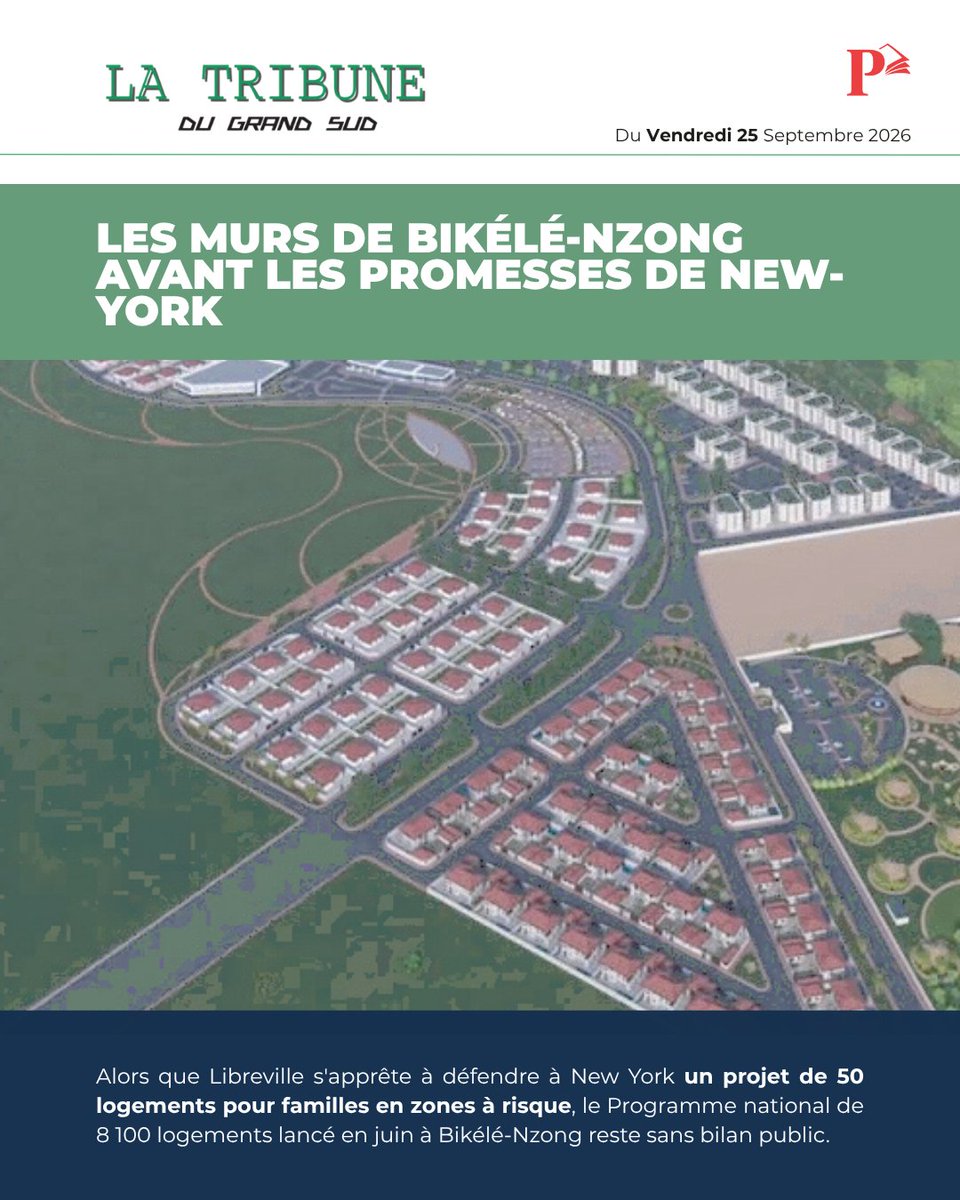 Sodipresse's tweet photo. #𝗦𝗼𝗰𝗶𝗲́𝘁𝗲́ - Les murs de Bikélé-Nzong avant les promesses de New-York

📌 Extrait de 𝗟𝗮 𝗧𝗿𝗶𝗯𝘂𝗻𝗲 𝗱𝘂 𝗚𝗿𝗮𝗻𝗱 𝗦𝘂𝗱

Acheter → https://t.co/V3pLbtx8Fu

𝑉𝑜𝑡𝑟𝑒 𝑑𝑖𝑠𝑡𝑟𝑖𝑏𝑢𝑡𝑒𝑢𝑟 𝑑𝑒 𝑝𝑟𝑒𝑠𝑠𝑒

#KiosqueSodipresse #SodipresseGA #LaTribuneDuGrandSud https://t.co/ZAFFqY9sJZ