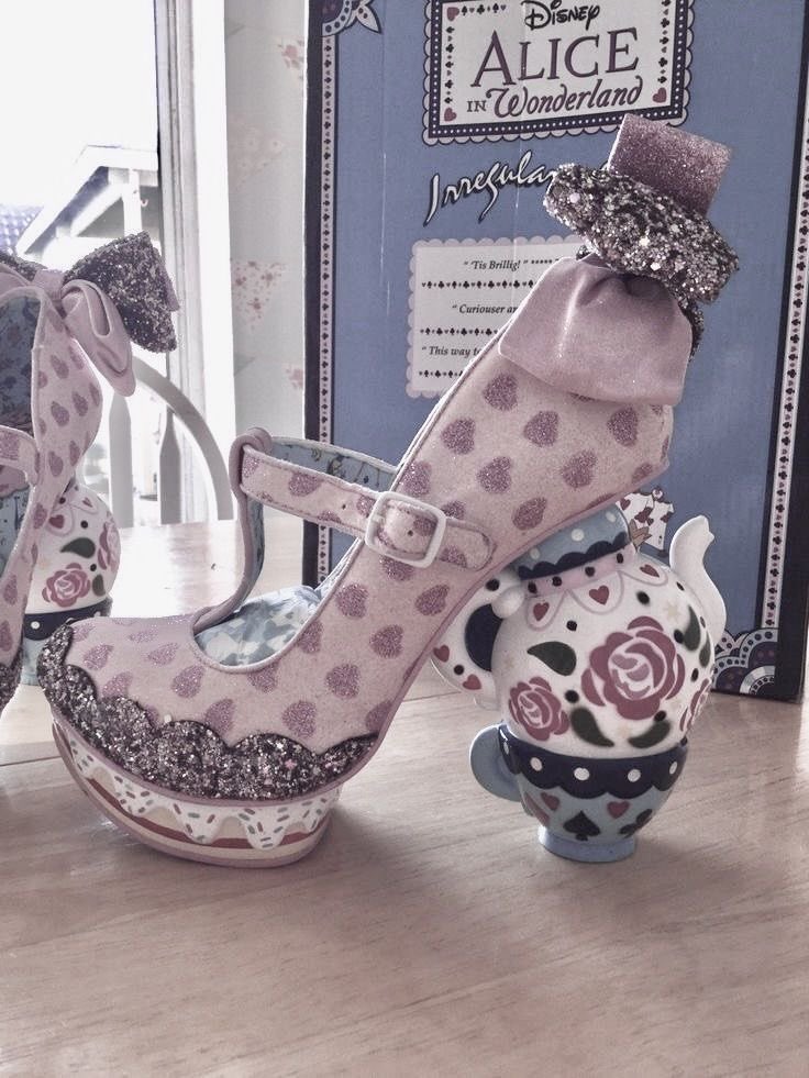 virtualh3arts's tweet photo. Irregular Choice “My cup of tea” heels (2016) https://t.co/JDHOGbsXvV