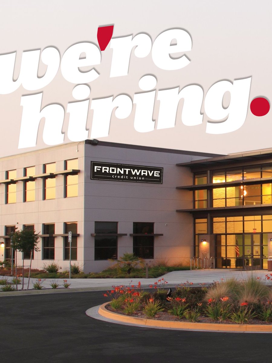 FrontwaveCU's tweet photo. At Frontwave, we’re building more than a work place. Ready to #JoinOurCrew?

Bring your ideas. Bring your ambition. Bring your best. We’ll bring the opportunities, support, and room to grow.

Your next chapter starts here. 🤝
https://t.co/j53PCHqqh7 https://t.co/2iJTdNFfBR
