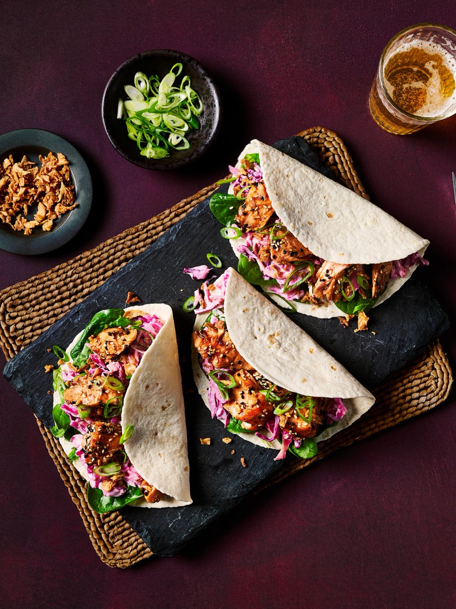 goustocooking's tweet photo. Wrap up your week with dinner in ten 👀

🍽 Ginger Hoisin Salmon Wraps With Sesame Mayo Slaw https://t.co/zihw0ZVURY