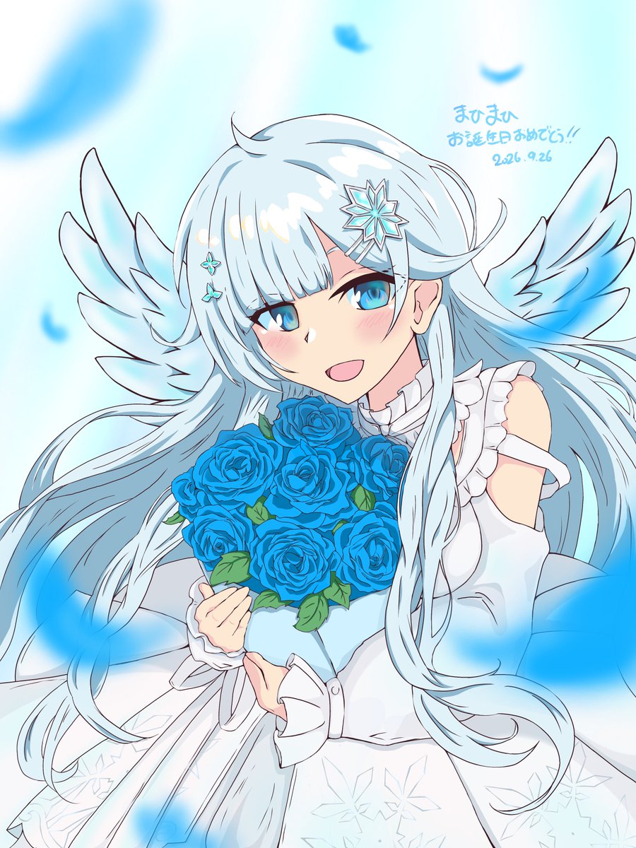 inu_daifuku's tweet photo. まひまひお誕生日おめでとう！🎉
今年もお祝い出来てうれしいよ！
生まれてきてくれて、今ここに居てくれて ありがとう
これからの日々が
まひまひにとって笑顔になれることがいっぱいありますように
HAPPY BIRTHDAY🎂
#まひろあーと
#雪城眞尋生誕祭2026 https://t.co/13QLo8TJNe