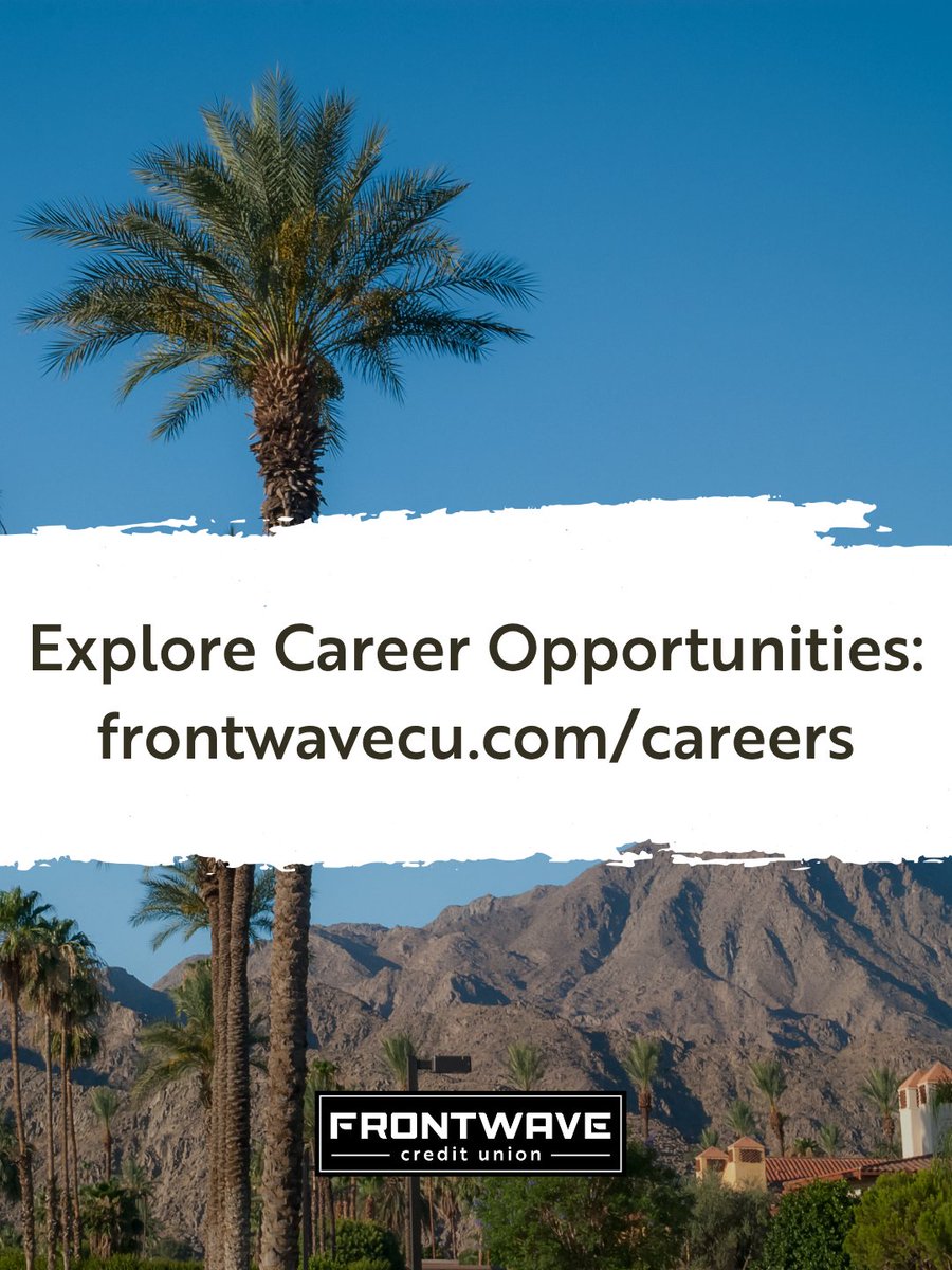 FrontwaveCU's tweet photo. At Frontwave, we’re building more than a work place. Ready to #JoinOurCrew?

Bring your ideas. Bring your ambition. Bring your best. We’ll bring the opportunities, support, and room to grow.

Your next chapter starts here. 🤝
https://t.co/j53PCHqqh7 https://t.co/2iJTdNFfBR