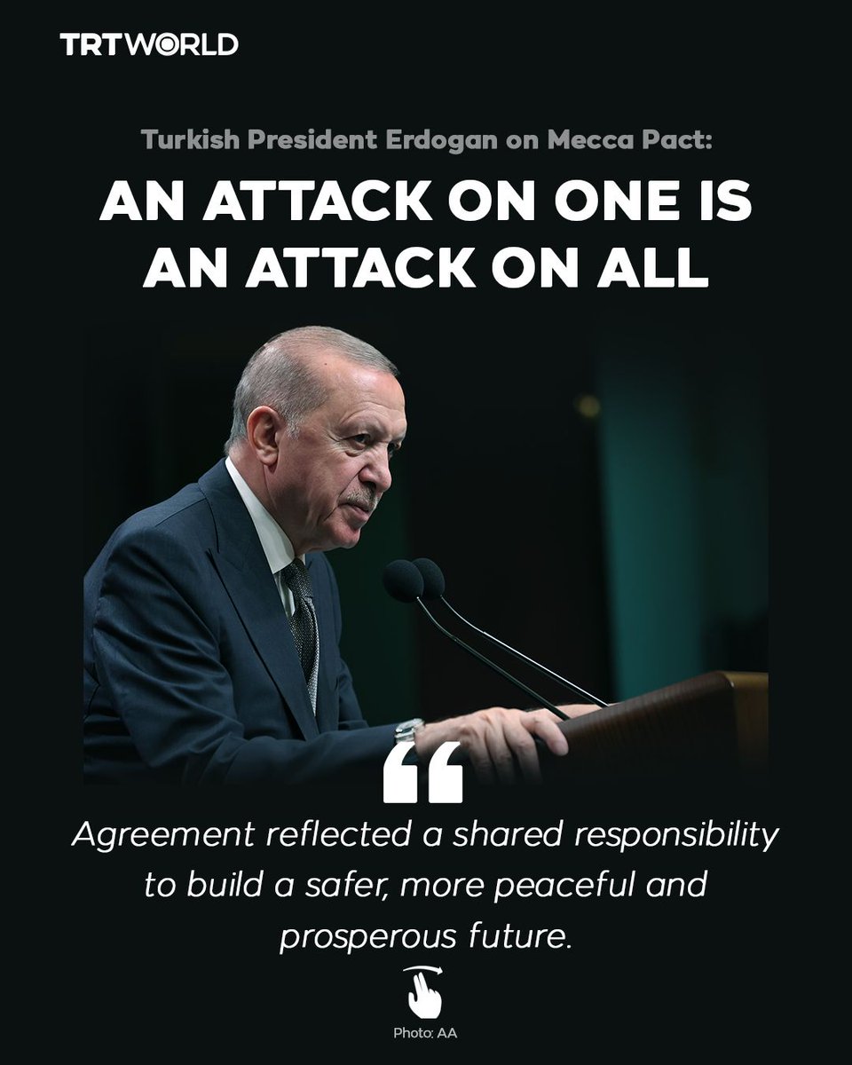 Erdogan Clarifies Mecca Defense Pact with Pakistan and Saudi Arabia Amidst Regional Tensions