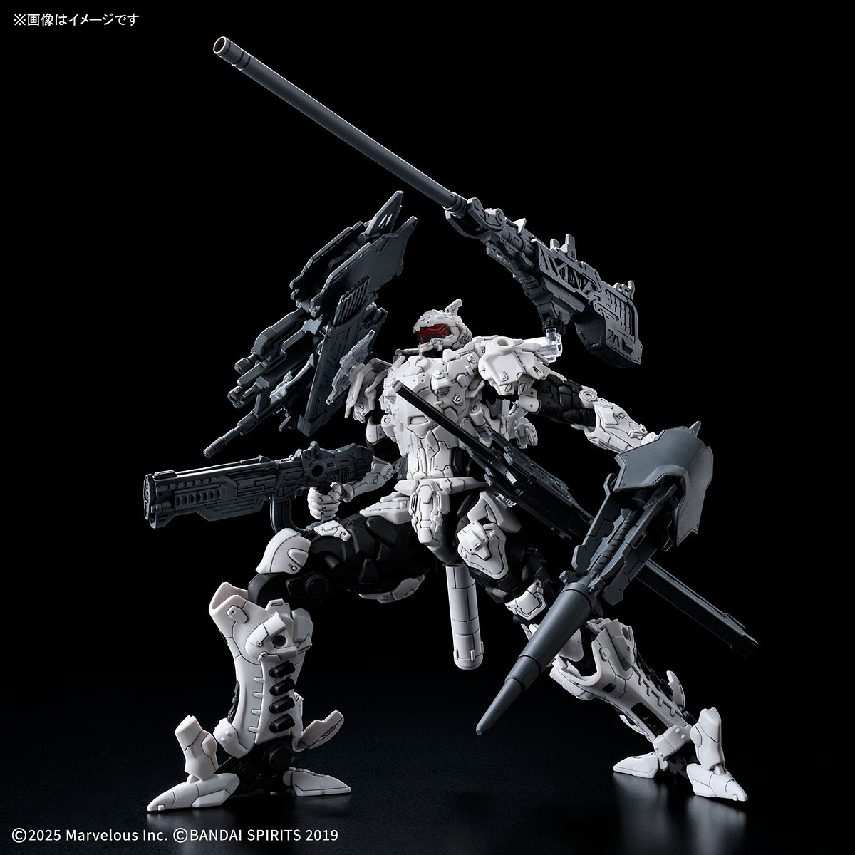 hobbywatch_jp's tweet photo. 「DAEMON X MACHINA TS」×「30MM」コラボプラモ「バハムート」＆「名状しがたきもの」本日発売！　 https://t.co/jDSvdZ45u7 https://t.co/bFwfHNrYJr