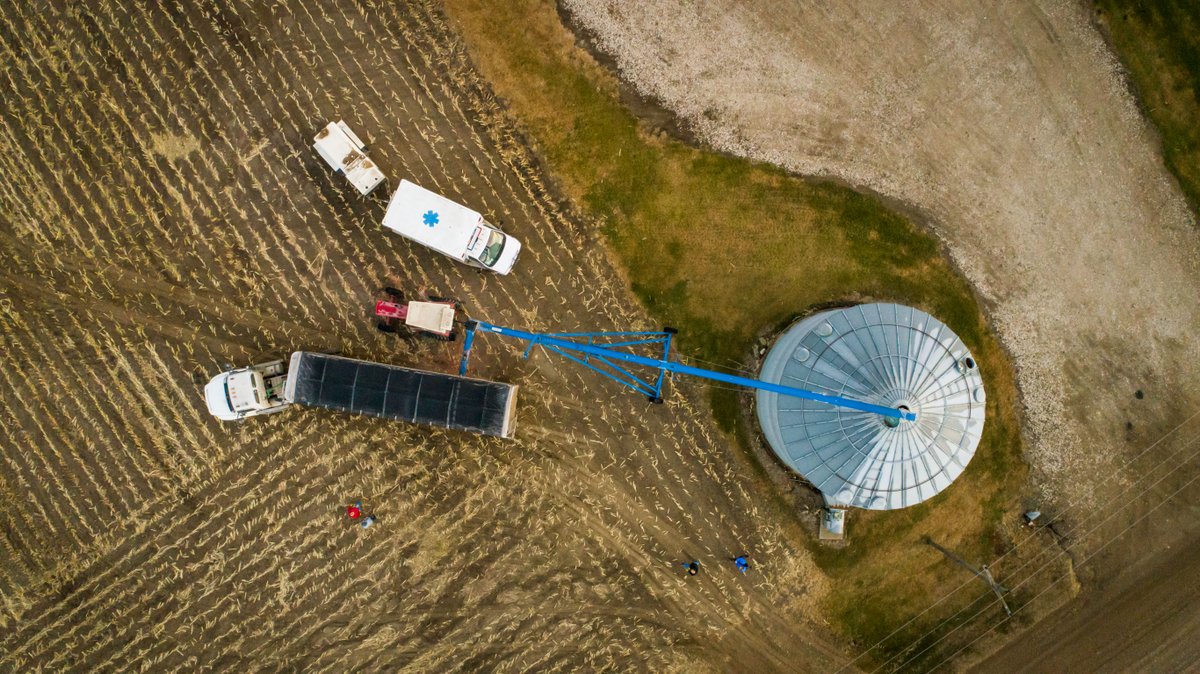 iowa_corn's tweet photo. It’s officially fall in Iowa, and that means harvest season is just around the corner for farmers across the state. Whether you’re behind the wheel or supporting from the sidelines, remember safety comes first. Be alert on rural roads and around equipment. 🌽🚜 https://t.co/LKu0n2dGPI