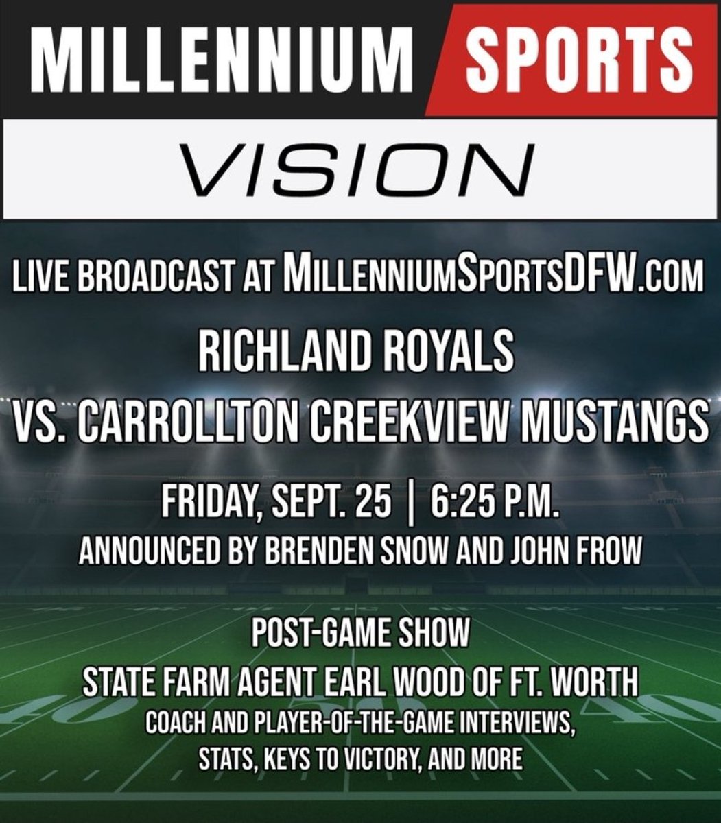 tglascobar's tweet photo. On the sidelines again for the Richland Royals broadcast on https://t.co/b8KGjKwThH 

John Frow and Brenden Snow will be in the booth. If you can't make it to the game give us a listen.
@malikboynton2 @DraftDiamonds @draftprep @Royals_FB @Coachcliff904 @robkingscouting https://t.co/IRJR3Tlnkh
