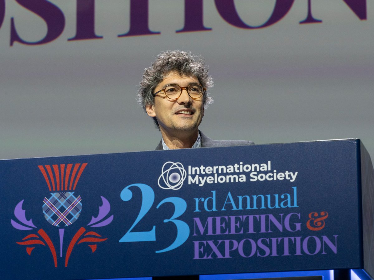 Myeloma Society (@Myeloma_Society) — #IMS26 — conference slide