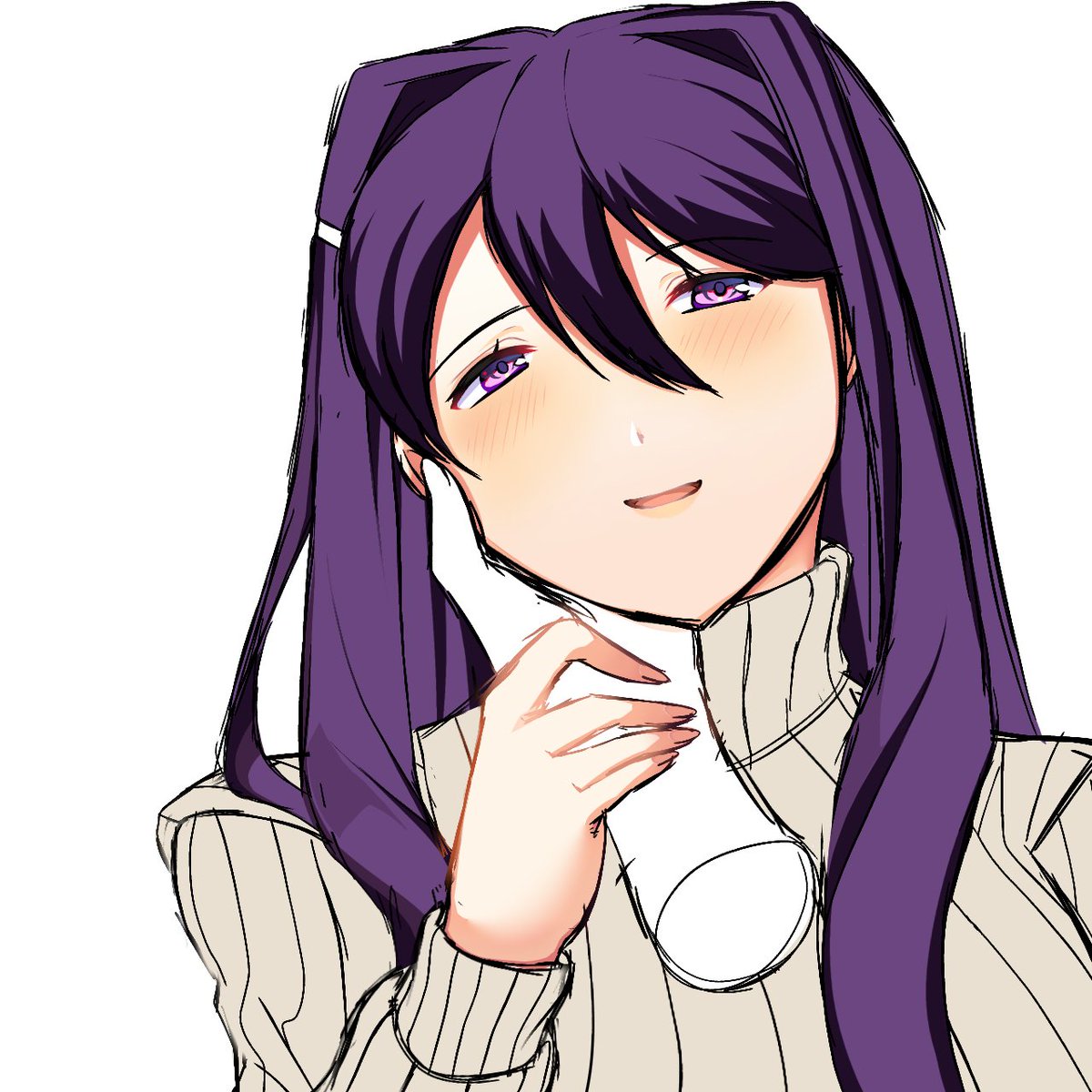 Terminated_f's tweet photo. Drawing that i will never finish (I think)
#ddlc #yuri https://t.co/7n5OiYisqt